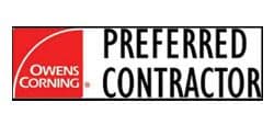 Owens Corning Preferred Contractor